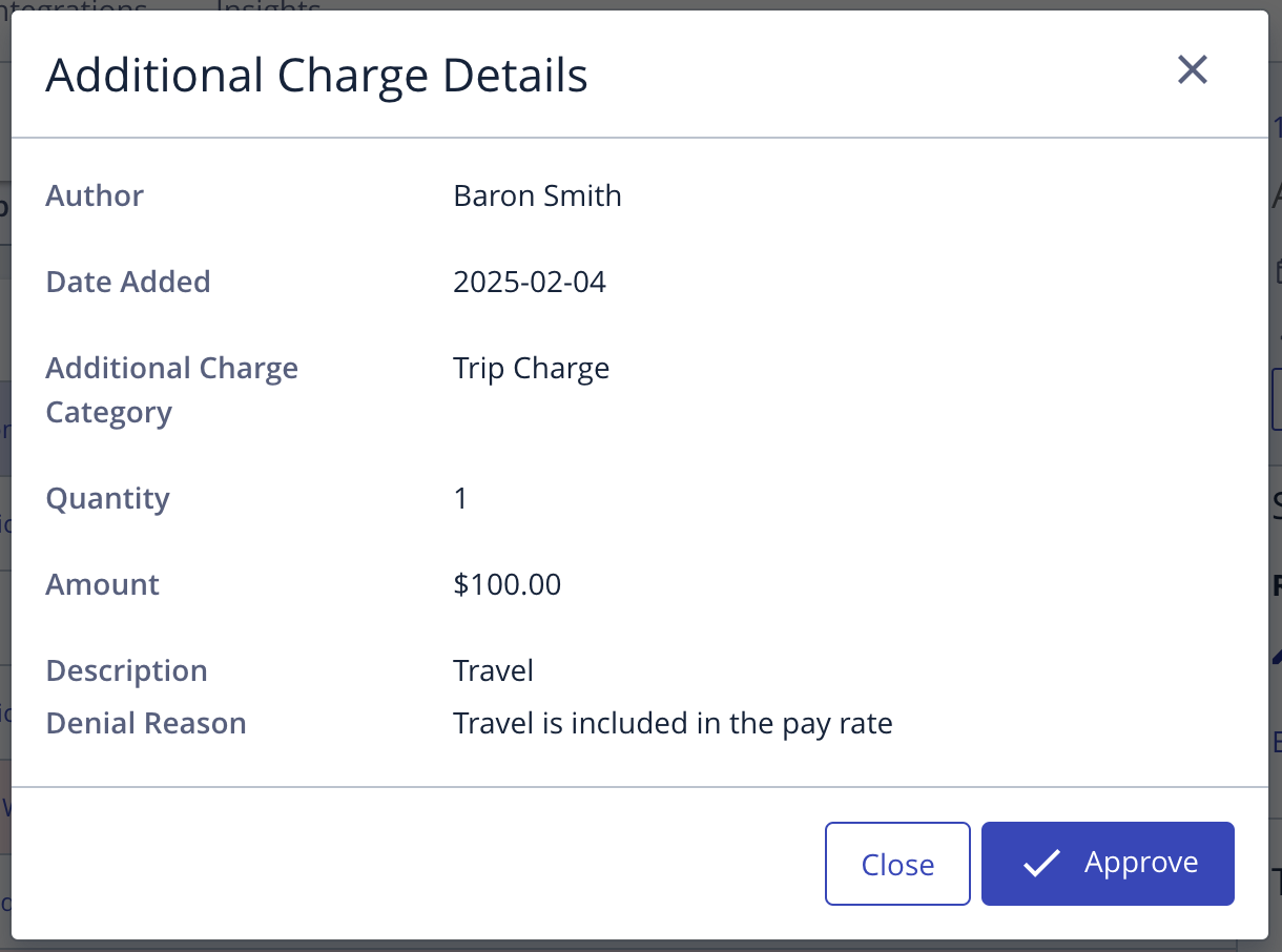 Work Order Pay Change Request & Additional Charges: Buyer Best ...