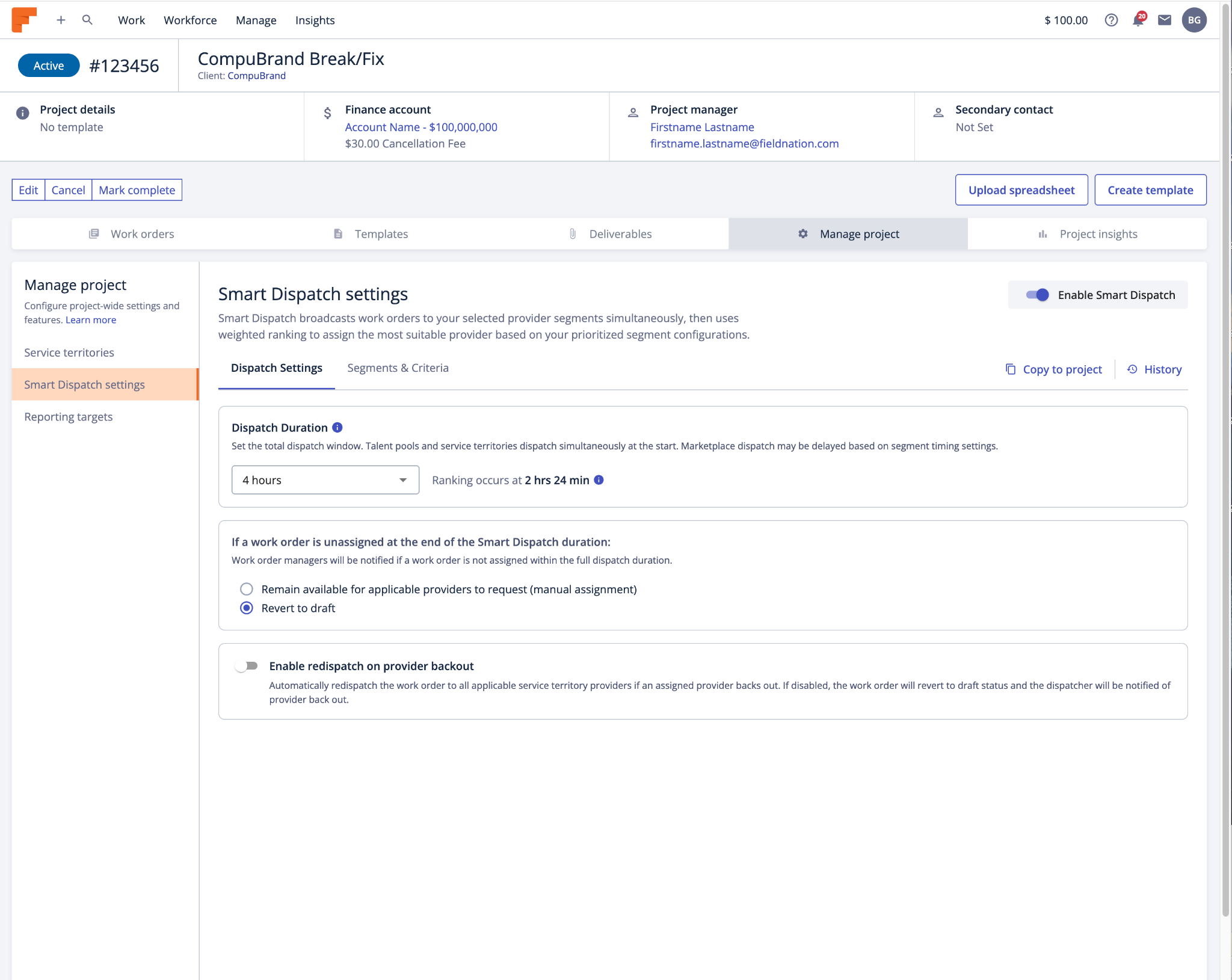 Smart Dispatch